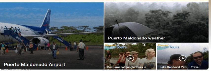 Facebook fanPage of Puerto Maldonado Amazon tours