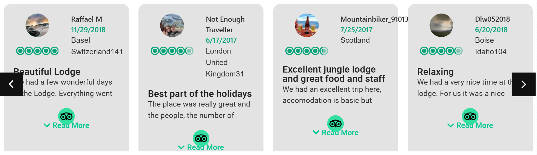 Puerto Maldonado Amazon reviews