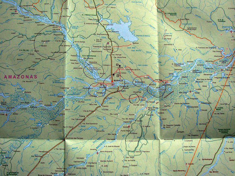 Amazon Rainforest Map