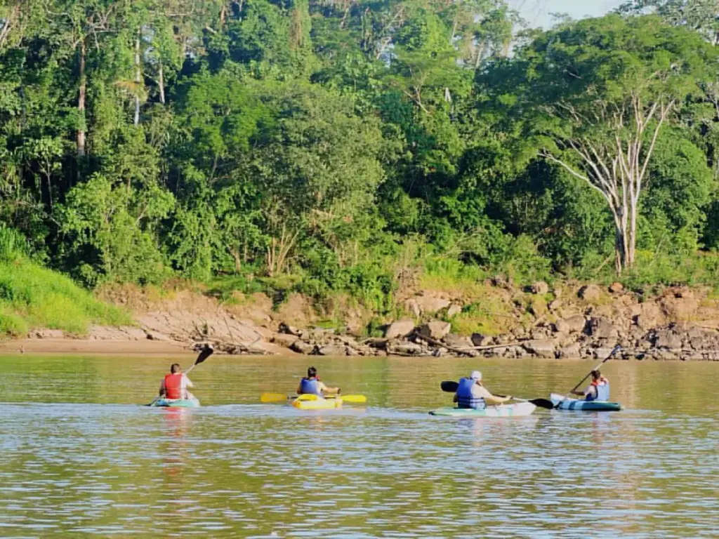 Kayaking and Rafting Through the Rivers of Tambopata